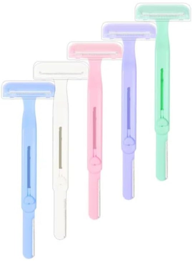 Bikini Razor for Women | 2 In 1 Eyebrow Trimming Knife & Hair Remover Razor - multicolor-1pc - Image 1